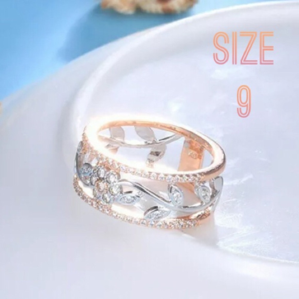 Size 10.5 Rose Gold Filled Ring/Band - Picture 2 of 7